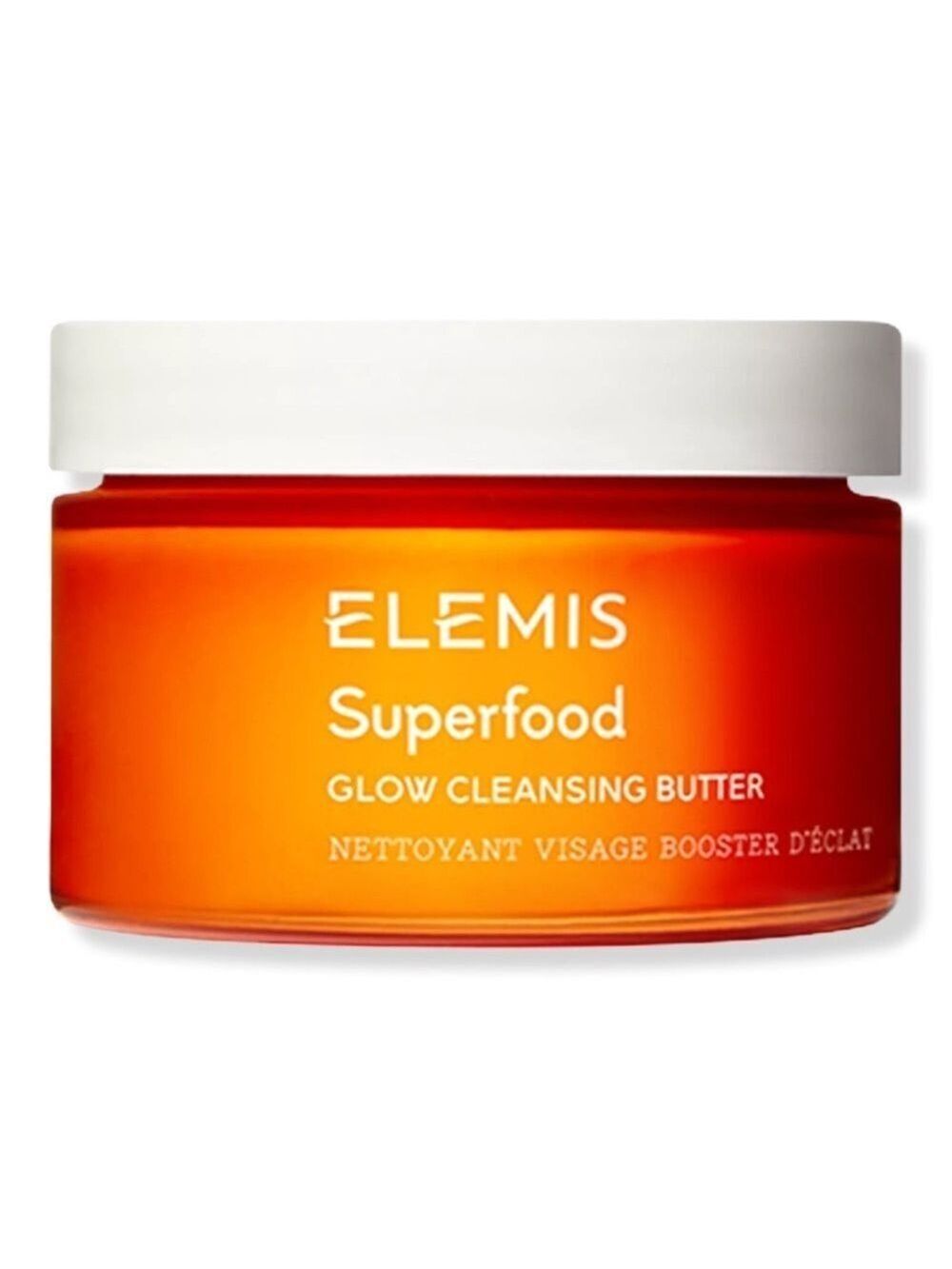 NIB ELEMIS Superfood AHA Glow Cleansing Butter with Pumpkin Acerola Cherry Mango